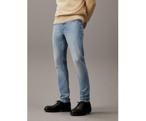 Calvin Klein pánske rifle Slim Taper svetlomodré