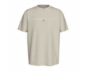 Tričko Tommy Jeans v béžovej farbe