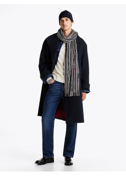 Pánsky set čiapka a šál Tommy Hilfiger v modrej farbe