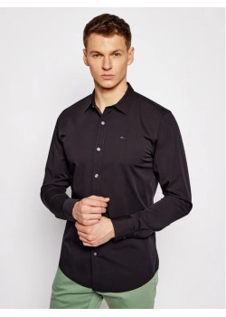 Pánska košeľa Tommy Jeans čierna