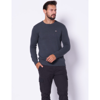 Pánsky pulóver Tommy Jeans tmavosivý Pánsky pulóver Tommy Jeans tmavosivý