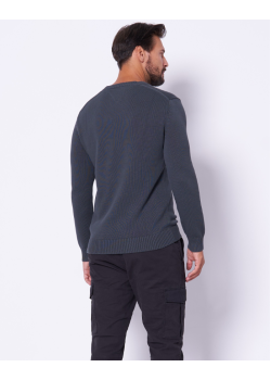 Pánsky pulóver Tommy Jeans tmavosivý