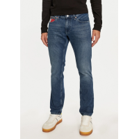 Pánske rifle Tommy Jeans modré Pánske rifle Tommy Jeans modré