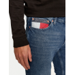 Pánske rifle Tommy Jeans modré Pánske rifle Tommy Jeans modré