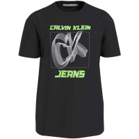 Calvin Klein pánske tričko s grafikou čierne Calvin Klein pánske tričko s grafikou čierne