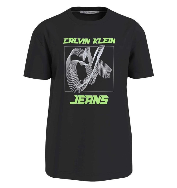 Calvin Klein pánske tričko s grafikou čierne Calvin Klein pánske tričko s grafikou čierne