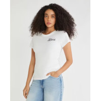 Dámske biele tričko Calvin Klein Jeans Dámske biele tričko Calvin Klein Jeans