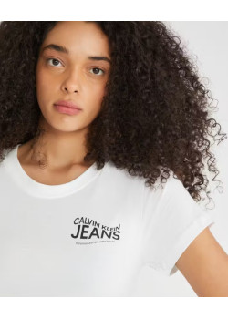 Dámske biele  tričko Calvin Klein Jeans