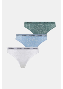 Calvin Klein nohavičky brazilky modré mix