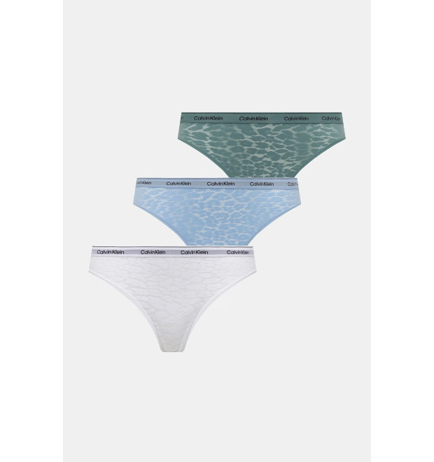 Calvin Klein nohavičky brazilky modré mix