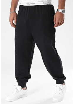 Calvin Klein pánske tepláky guma v páse s logom čierne