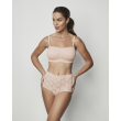 Selmark bandeau podprsenka s kvetinovou potlačou ružová Selmark bandeau podprsenka s kvetinovou potlačou ružová