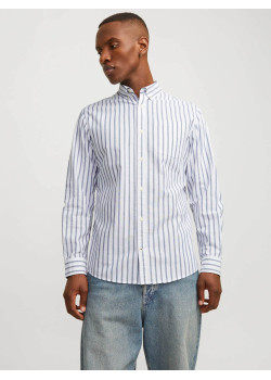 JACK & JONES pánska ležérna Slim Fit košeľa pásikavá