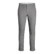 JACK & JONES pánske nohavice slim fit Chino Dobby sivé JACK & JONES pánske nohavice slim fit Chino Dobby sivé