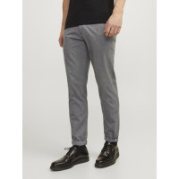 JACK & JONES pánske nohavice slim fit Chino Dobby sivé JACK & JONES pánske nohavice slim fit Chino Dobby sivé