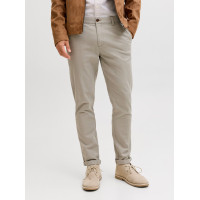 JACK & JONES pánske nohavice slim fit Chino Dobby béžové JACK & JONES pánske nohavice slim fit Chino Dobby béžové