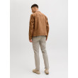 JACK & JONES pánske nohavice slim fit Chino Dobby béžové JACK & JONES pánske nohavice slim fit Chino Dobby béžové