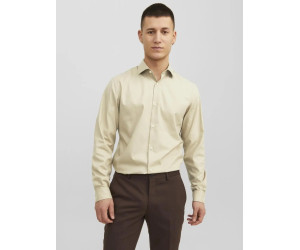 JACK & JONES pánska košeľa Slim Fit béžová