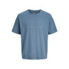 JACK & JONES voľné svetlomodré tričko JACK & JONES voľné svetlomodré tričko