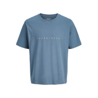 JACK & JONES voľné svetlomodré tričko JACK & JONES voľné svetlomodré tričko