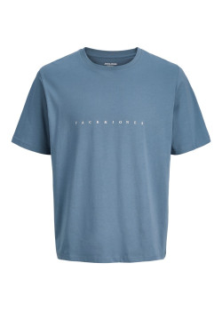 JACK & JONES voľné svetlomodré tričko