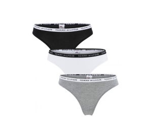 Tommy Hilfiger dámske tangá 3Pack svetlé mix 