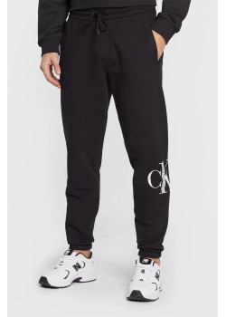 Calvin Klein pánske tepláky s veľkým logom čierne