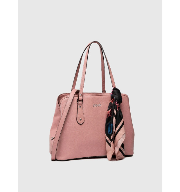 Liu Jo M Satchel elegantná kabelka ružová Liu Jo M Satchel elegantná kabelka ružová
