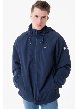 Tommy Jeans pánska prechodná bunda modrá