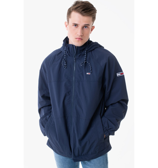 Tommy Jeans pánska prechodná bunda modrá Tommy Jeans pánska prechodná bunda modrá