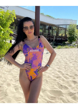 Dámske farebné plavky Calvin Klein