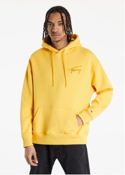 Tommy Hilfiger žltá mikina s kapucňou