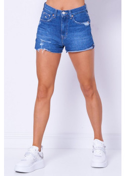 Tommy Jeans krátke rifle modré