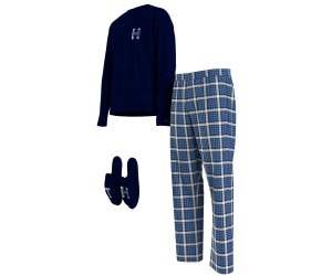 Tommy Hilfiger pánske pyžamo + papuče DARČEKOVÉ BALENIE 