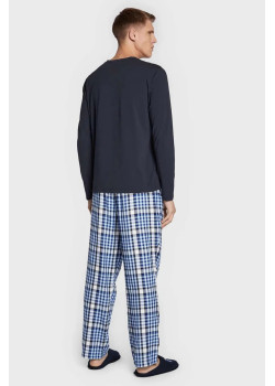 Tommy Hilfiger pánske pyžamo + papuče DARČEKOVÉ BALENIE 