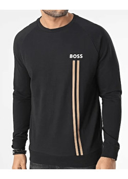 Hugo Boss pánska mikina čierna