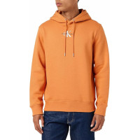Calvin Klein pánska mikina s kapucňou oranžová