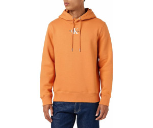 Calvin Klein pánska mikina s kapucňou oranžová