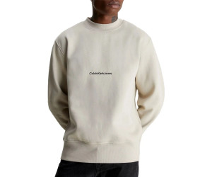 Calvin Klein mikina s vyšitým logom béžová