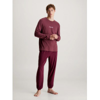Calvin Klein pánske dlhé pyžamo červené Calvin Klein pánske dlhé pyžamo červené