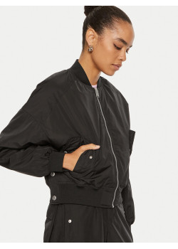 Karl Lagerfeld dámska bomber bunda čierna