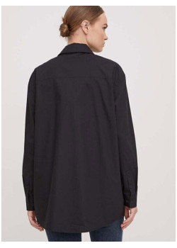 Čierna dámska košeľa oversize Karl Lagerfeld