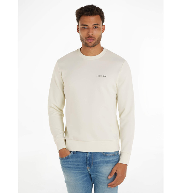 Calvin Klein pánske tričko Micro Logo béžové Calvin Klein pánske tričko Micro Logo béžové