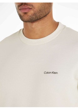Calvin Klein pánske tričko Micro Logo béžové