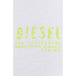 Pánske biele tričko s farebným logom Diesel Pánske biele tričko s farebným logom Diesel