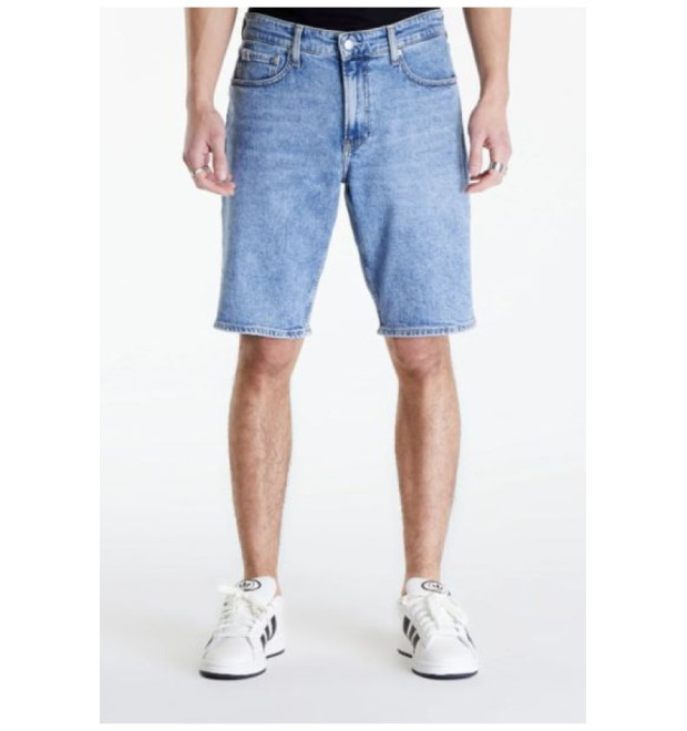 Modré džínsové kraťasy Calvin Klein Jeans Modré džínsové kraťasy Calvin Klein Jeans