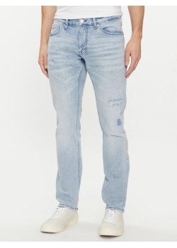 Tommy jeans zúžené pánske rifle Scans modré
