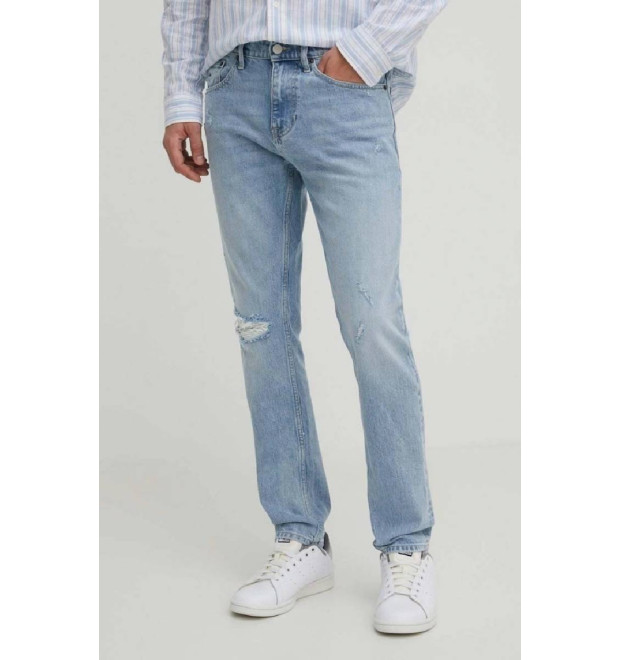 Tommy Jeans pánske Slim rifle svetlomodré Tommy Jeans pánske Slim rifle svetlomodré