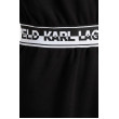 Karl Lagerfeld dámsky overal Logo Tape čierny Karl Lagerfeld dámsky overal Logo Tape čierny