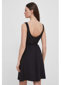 Calvin Klein Jeans mini šaty čierne